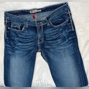 BKE Stella Boot Cut Stretch Jeans / Size 31 x 33 1/2